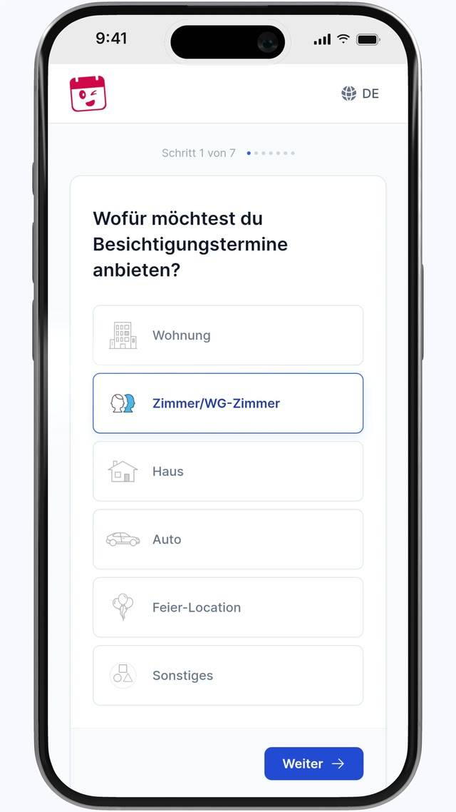 Vorschau des Besichtigungstermine.com Demo-Videos